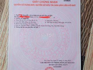 kẹt tiền bán đất vườn có 210 m thổ cư, gần chợ trường học và ủy ban