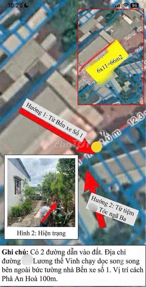 Bán Đất Vườn 66m2 giá 4xx triệu gần Phà An hoà Long xuyên An giang