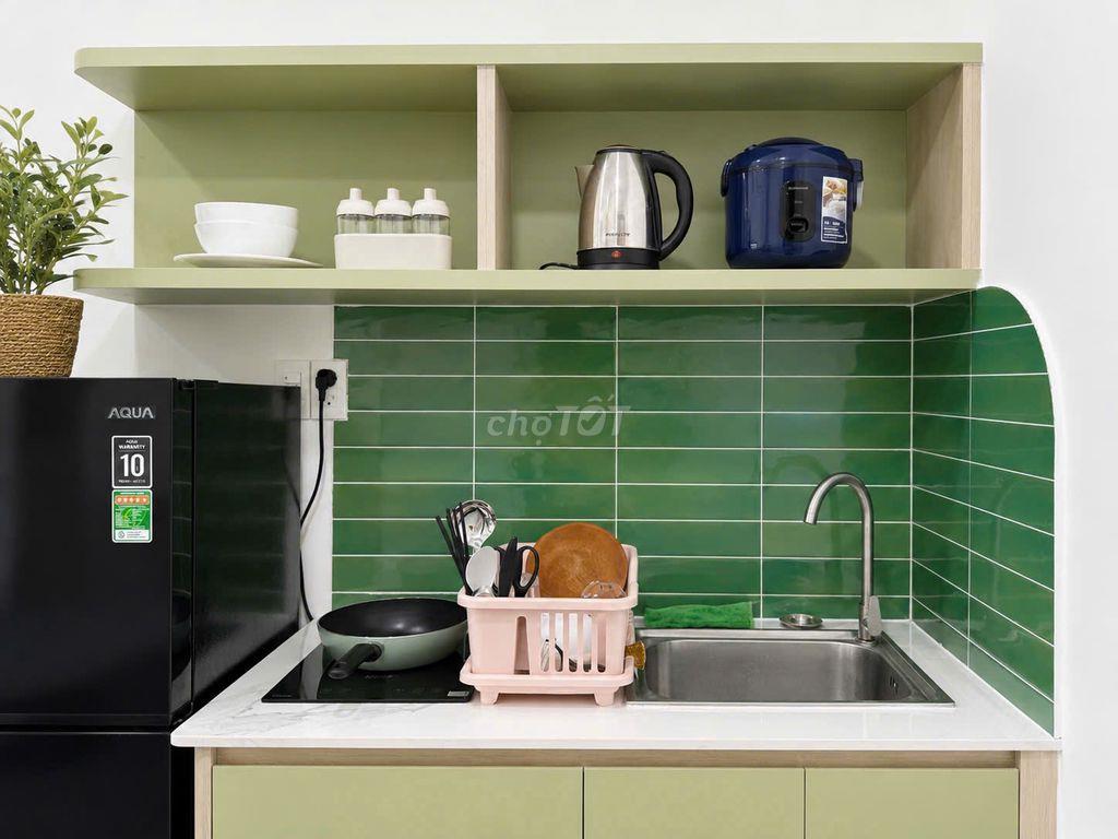 🔥 CHO THUÊ CĂN HỘ 1PN 45M² CÓ BAN CÔNG, MÁY GIẶT RIÊNG – QUẬN 1