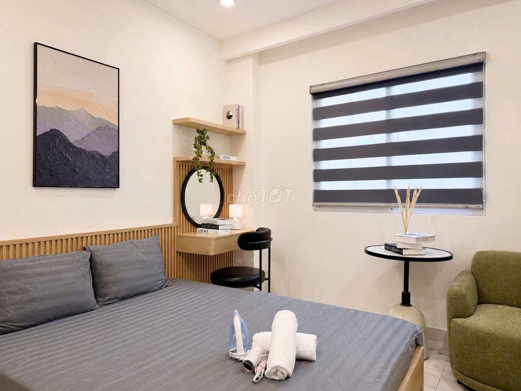 🔥 CHO THUÊ CĂN HỘ 1PN 45M² CÓ BAN CÔNG, MÁY GIẶT RIÊNG – QUẬN 1