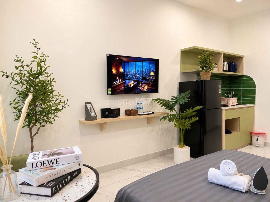🔥 CHO THUÊ CĂN HỘ 1PN 45M² CÓ BAN CÔNG, MÁY GIẶT RIÊNG – QUẬN 1
