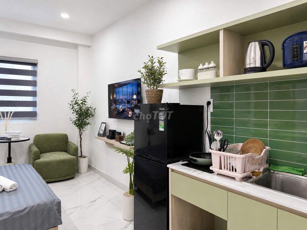 🔥 CHO THUÊ CĂN HỘ 1PN 45M² CÓ BAN CÔNG, MÁY GIẶT RIÊNG – QUẬN 1