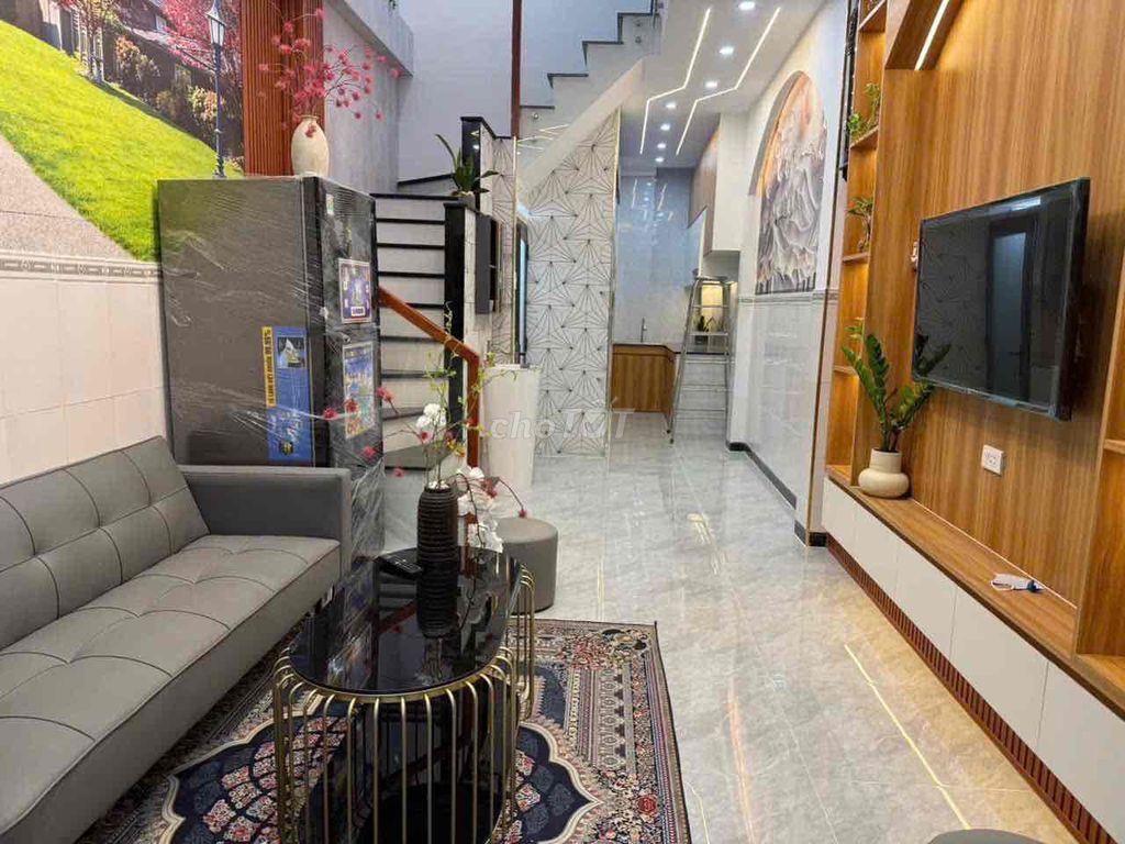 NGUYỄN VĂN CÔNG - 5.5TỶ  📍NHÀ MỚI HẺM 3M GẦN SÂN BAY   32.2M² - 3PN 3