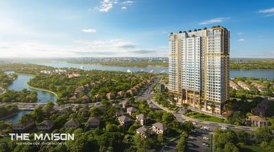 Cho thuê căn hộ The Maison Thủ Dầu Một tầng 26 – View cao thoáng – Nội
