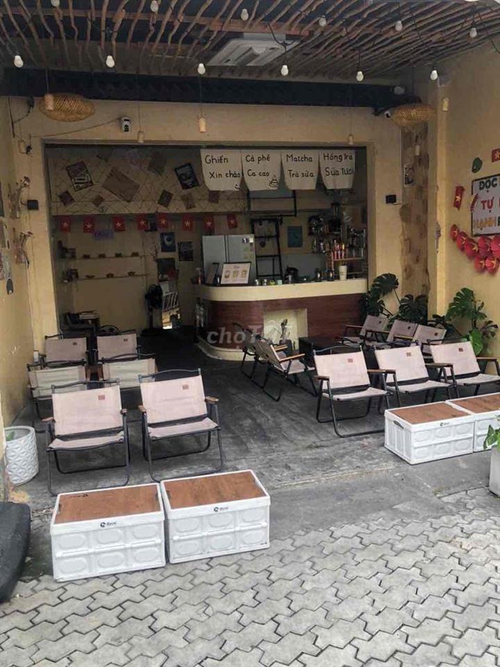 sang mặt bằng quán cà phê