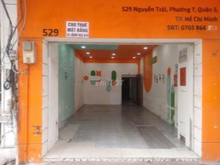 Cho thuê mặt bằng 4x9m mặt tiền Q5 - Phù hợp cho khởi nghiệp/Take-away