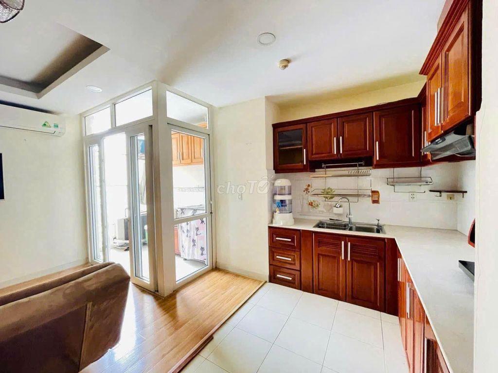Chung Cư Ngô Tất Tố  căn 2p ngủ, nội thất giá 12tr/th