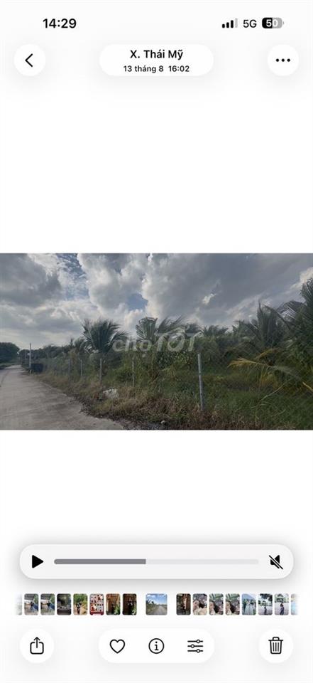 Bán đất chính chủ củ chi