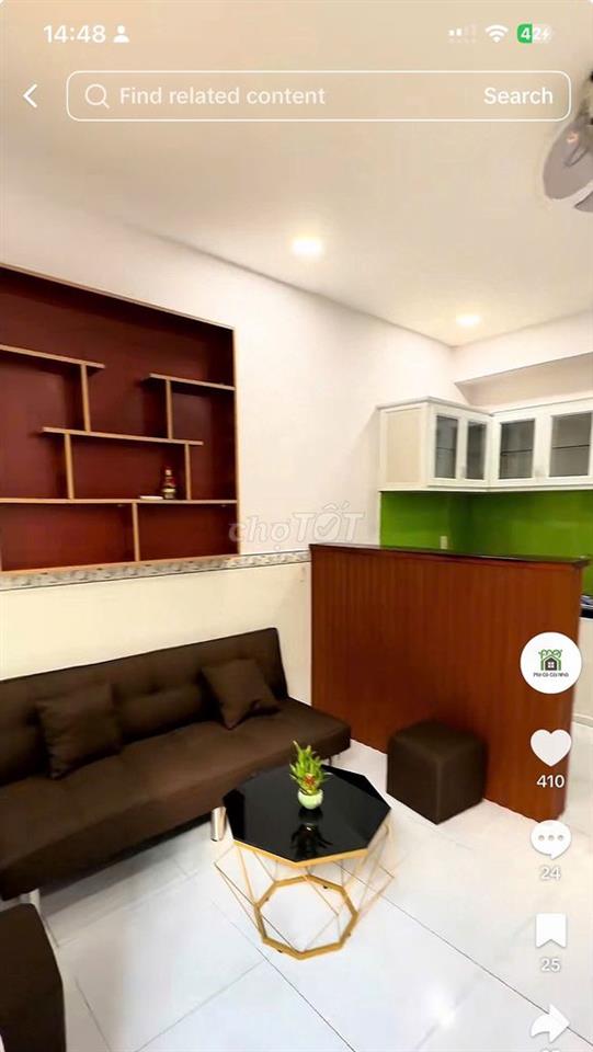 Cho thuê nhà nhỏ xinh, cách Aeon Mall Tân Phú 5 phút