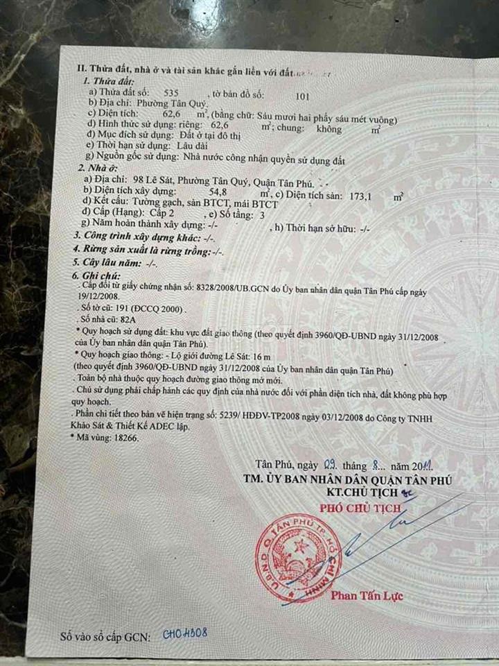 bán Nhà Mặt tiền chính chủ