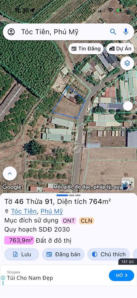 BÁN NHÀ Cấp 4. Đất NGANG 23,NỞ HẬU 34M (765m2-120 thổ cư)
