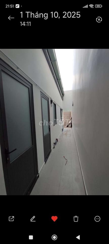 nhà trọ mới xây đường 26