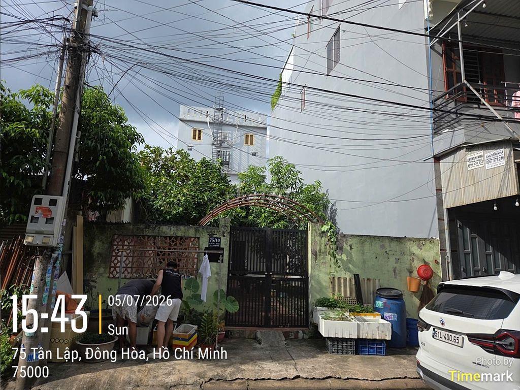 Bán nhà đất 150m² Đông Hòa, Dĩ An sát Làng ĐHQG TP. HCM, Metro số 1