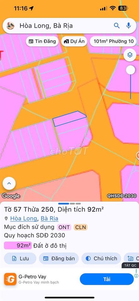 CHÍNH CHỦ CẦN BÁN LÔ GÓC 2 DỰ ÁN LAN ANH 1