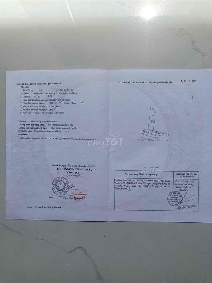 cho thuê mặt bằng lâu dài