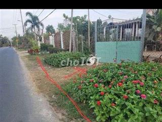 cần bán lô đất 2 mặt tiền đường bàu lách củ chi