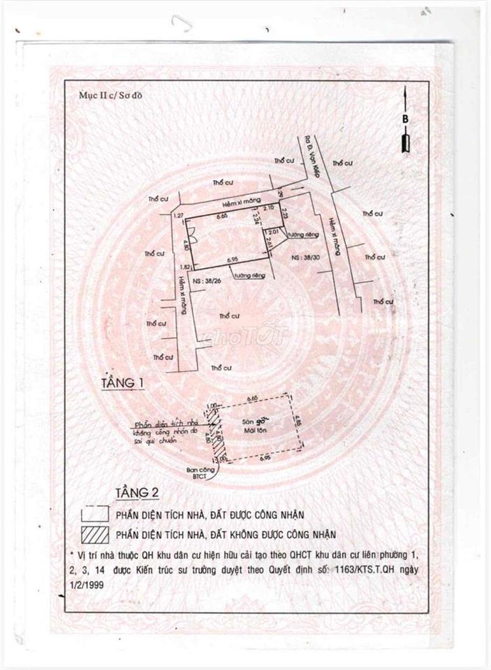 BÁN NHÀ VẠN KIẾP – BÌNH THẠNH | KHU TRUNG TÂM, NHÀ ĐANG Ở TỐT