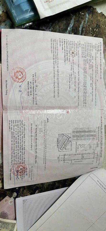 Bán Gấp chung cư Nguyễn Thiện Thuật lô D