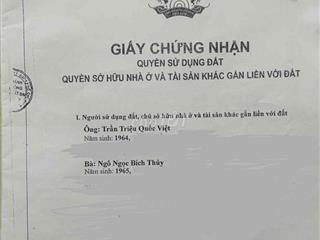Bán Đất Thạnh Xuân (Q12 cũ)
