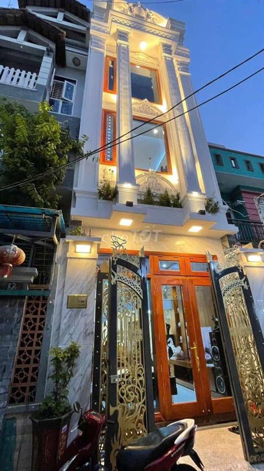 Bán Nhà Phan Huy Ích - 65m2 - 5 Tầng - Nội Thất Cao Cấp hẻm ÔTô