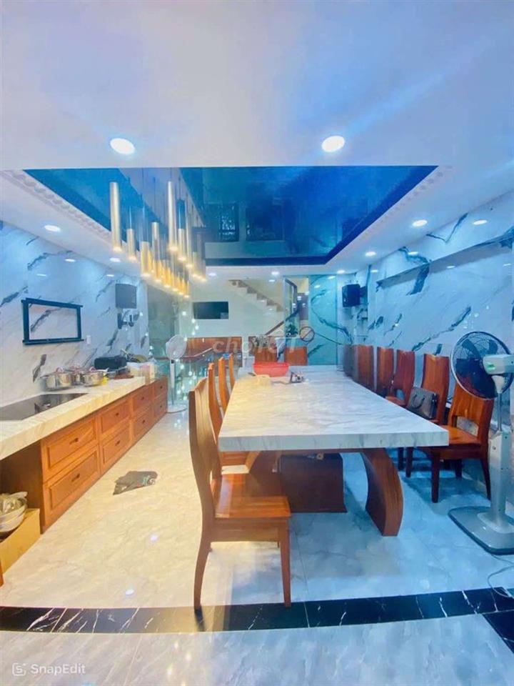 Bán Nhà Phan Huy Ích - 65m2 - 5 Tầng - Nội Thất Cao Cấp hẻm ÔTô