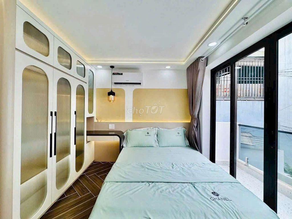 Bán Nhà 4 tầng Hẻm Ôtô - Lê Đức Thọ - Full nội thất ở ngay
