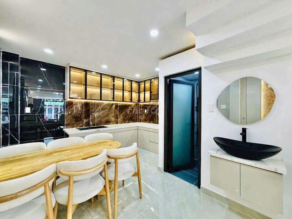 Bán Nhà 4 tầng Hẻm Ôtô - Lê Đức Thọ - Full nội thất ở ngay
