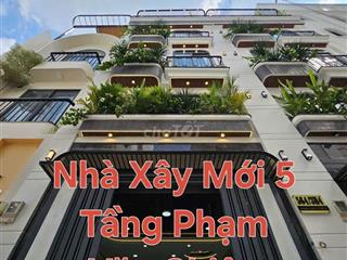 Bán Nhà 5 Tầng - Xây Mới - Hẻm Ôtô - Phạm Văn Chiêu - Pháp Lý Chuẩn