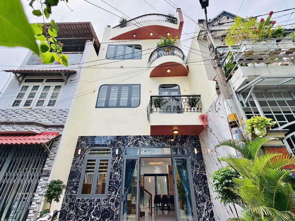 Nhà Đẹp - 4 Tầng - Hẻm Xe Hơi - Lê Văn Thọ - Full Nội Thất Cao Cấp
