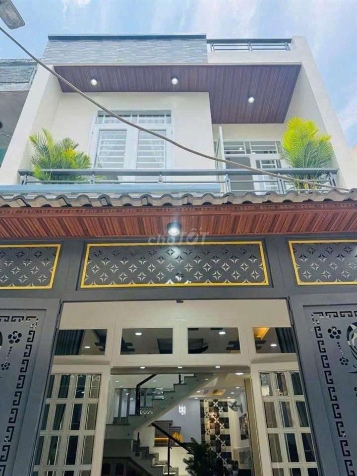 Phan Huy Ích - Sát Emart 2 - 4,5 × 14 ( 61m2 ) - Ko Lộ Giới full NT .
