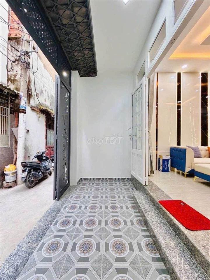 Phan Huy Ích - Sát Emart 2 - 4,5 × 14 ( 61m2 ) - Ko Lộ Giới full NT .