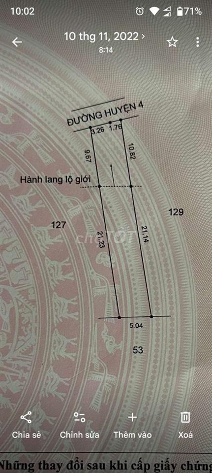 Bán Nhà Đất chợ Cầu Lộ