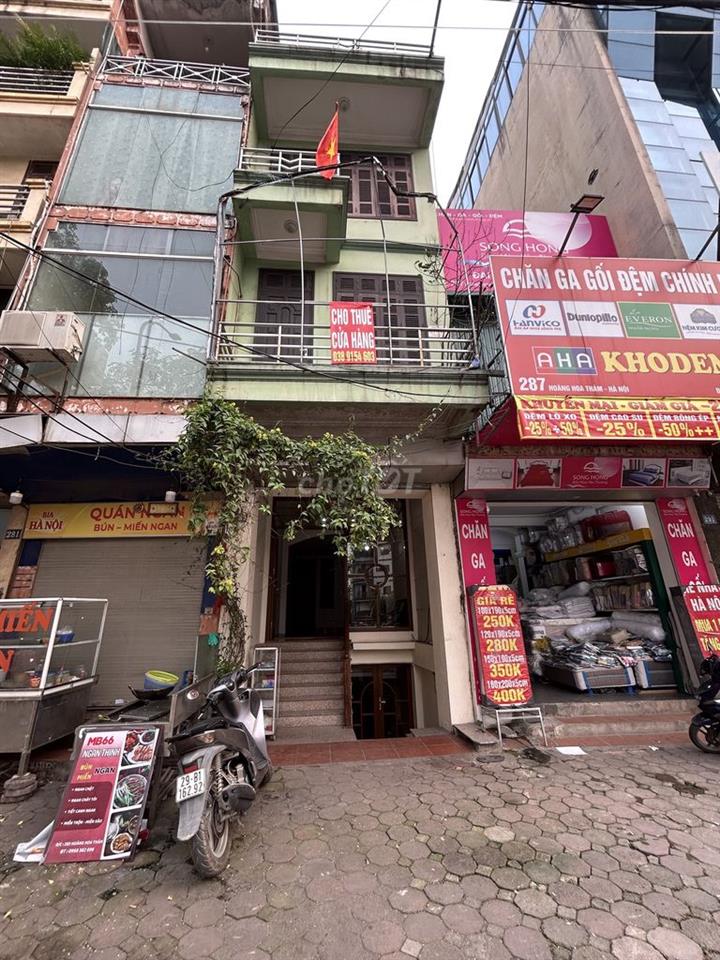 Chính chủ cho thuê mặt bằng 30m² tầng 1 mặt đường Hoàng Hoa Thám