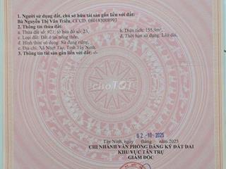 đất thổ cư 100% tại Lạc Tấn, Tân Trụ, Long An