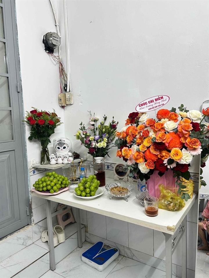 cho thuê share mặt bằng mặt tiền làm Nail, mi, gội tiệm có sẵn làm da