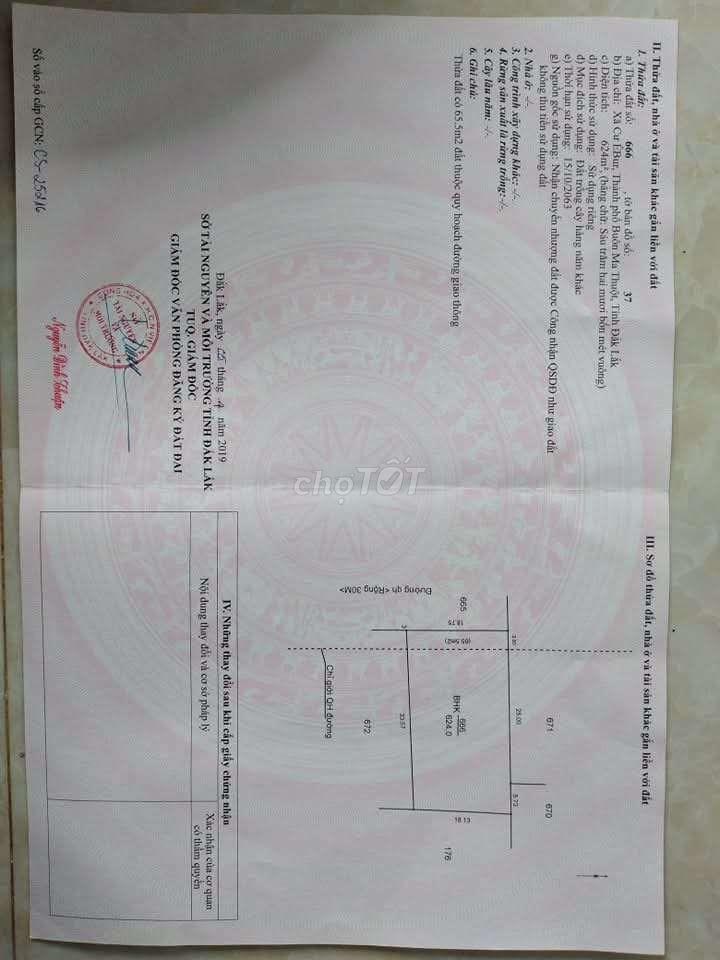 Em chính chủ cần bán đất