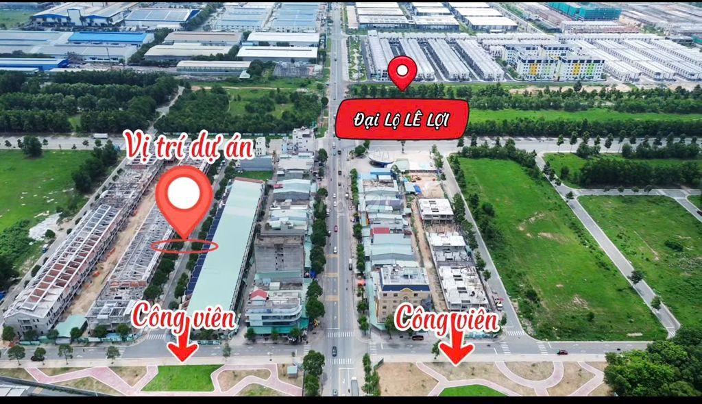 🏡 FIESTA CENTRAL BÌNH DƯƠNG - NHÀ PHỐ 2 MẶT TIỀN ĐẠI LỘ LÊ LỢI
