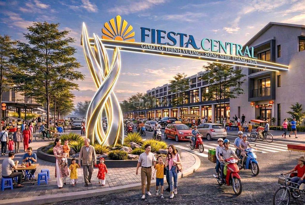 🏡 FIESTA CENTRAL BÌNH DƯƠNG - NHÀ PHỐ 2 MẶT TIỀN ĐẠI LỘ LÊ LỢI