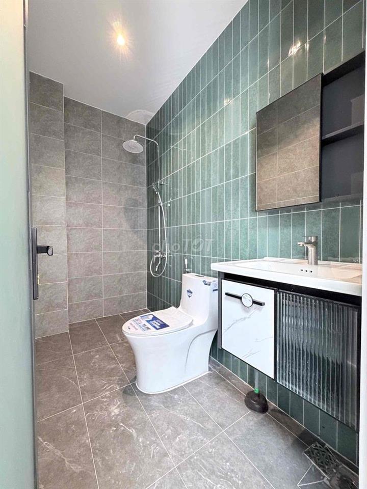 NHÀ XÂY MỚI 4.5 x 14 - 64M2 - 3PN - HẺM 5M - NGAY CÔNG VIÊN LƯU CHÍ HI