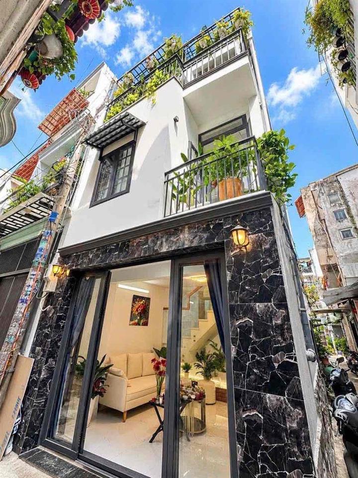 🏡NHÀ 3 TẦNG 4x7 - KHU HỌ LÊ - 3PN 3WC - HẺM THÔNG - SÂN THƯỢNG CHILL -