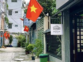 VILLA SÂN VƯỜN - NGANG 7M - HẺM 357/6/2 BẠCH ĐẰNG , QUẬN BÌNH THẠNH