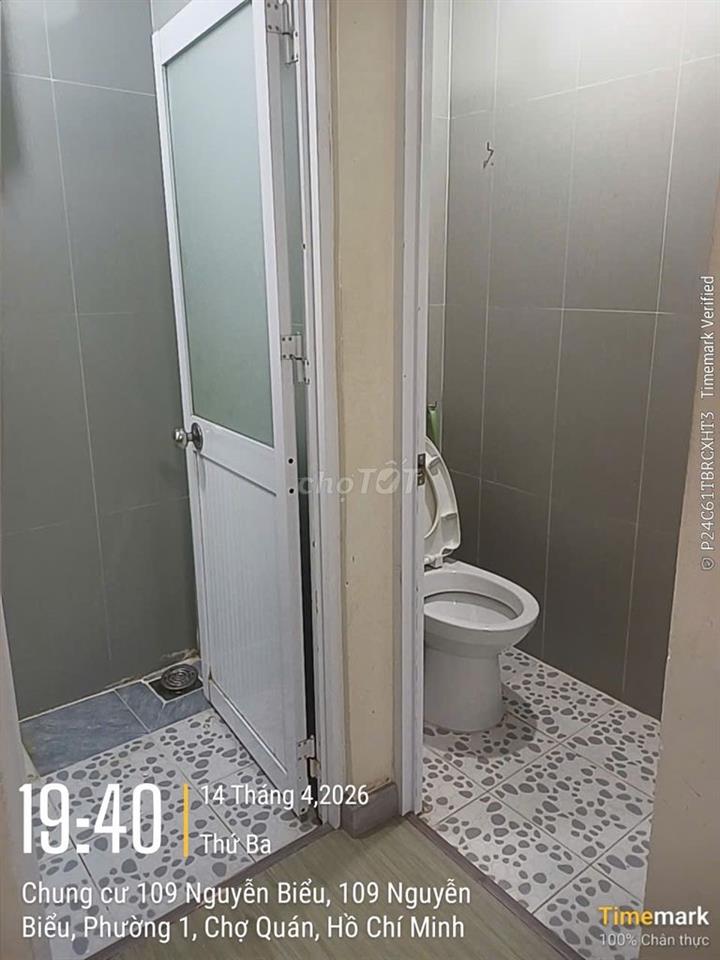 Chung cư 109 Nguyễn Biểu 61m2 2Pn Căn góc