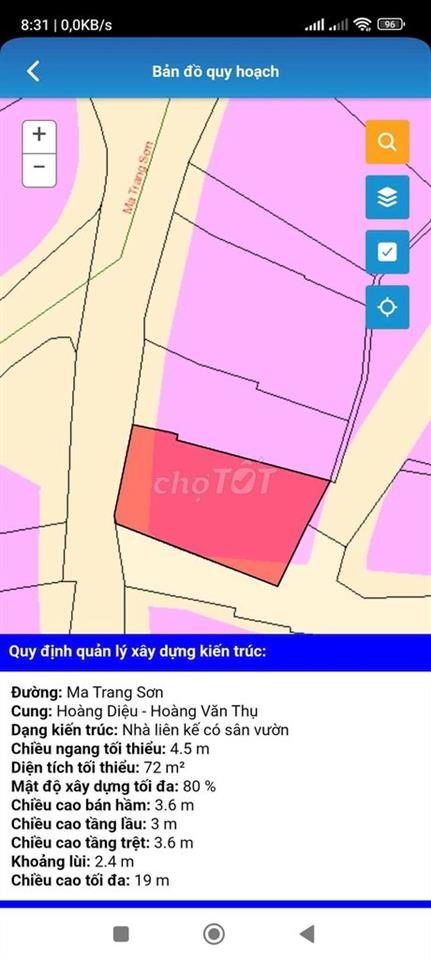 Bán đất trung tâm Đà Lạt, đường Ma Trang Sơn, P.5, lô góc 2 mặt tiền