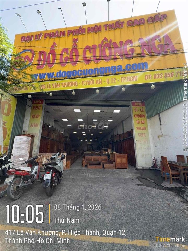 🏭 NHÀ XƯỞNG MẶT TIỀN LVK Chính chủ  , 590m2 NỞ HẬU, VỊ TRÍ ĐẮC ĐỊA  🏭