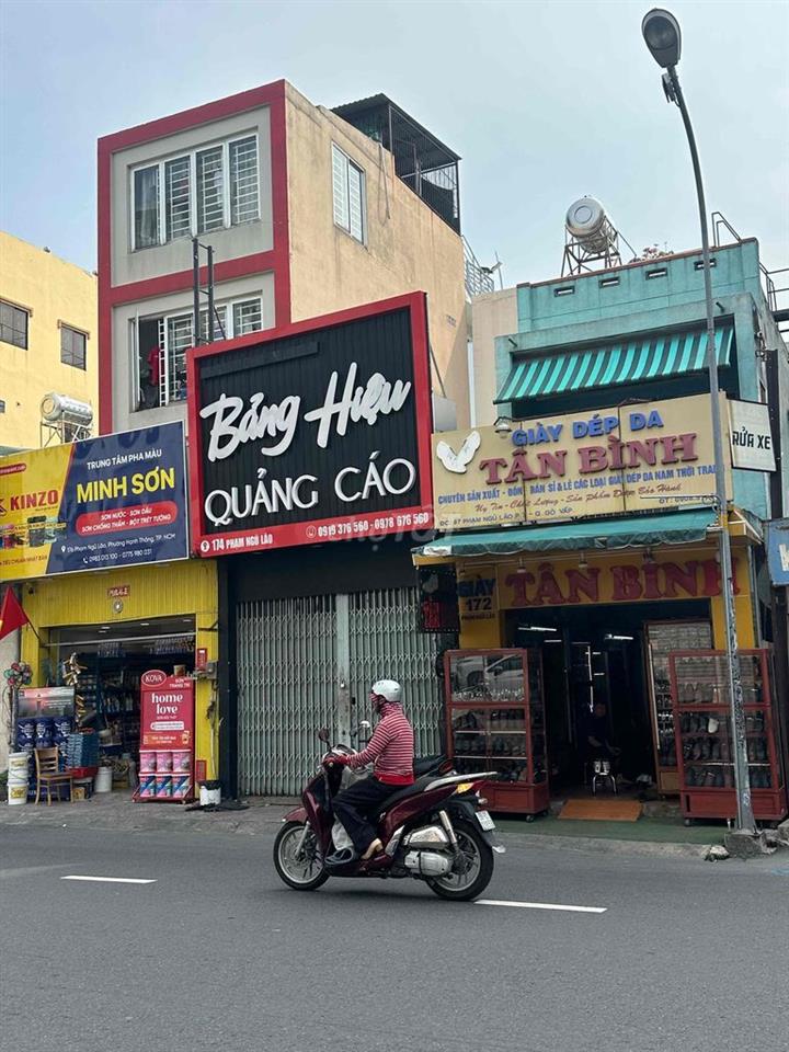 Nhà mặt tiền đường Phạm ngũ Lão gò vấp gần bệnh viện 175 gần siêu thị