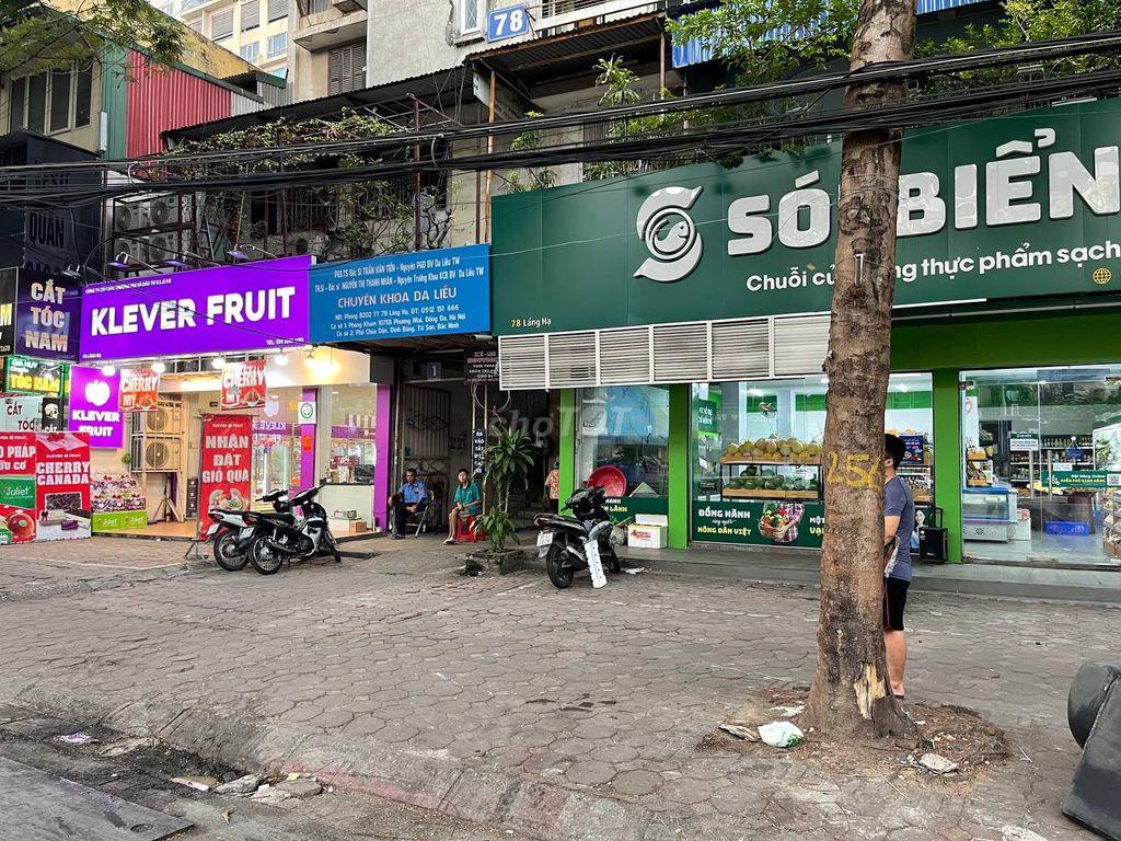  Cho thuê căn hộ mặt đường Láng Hạ để ở và kinh doanh