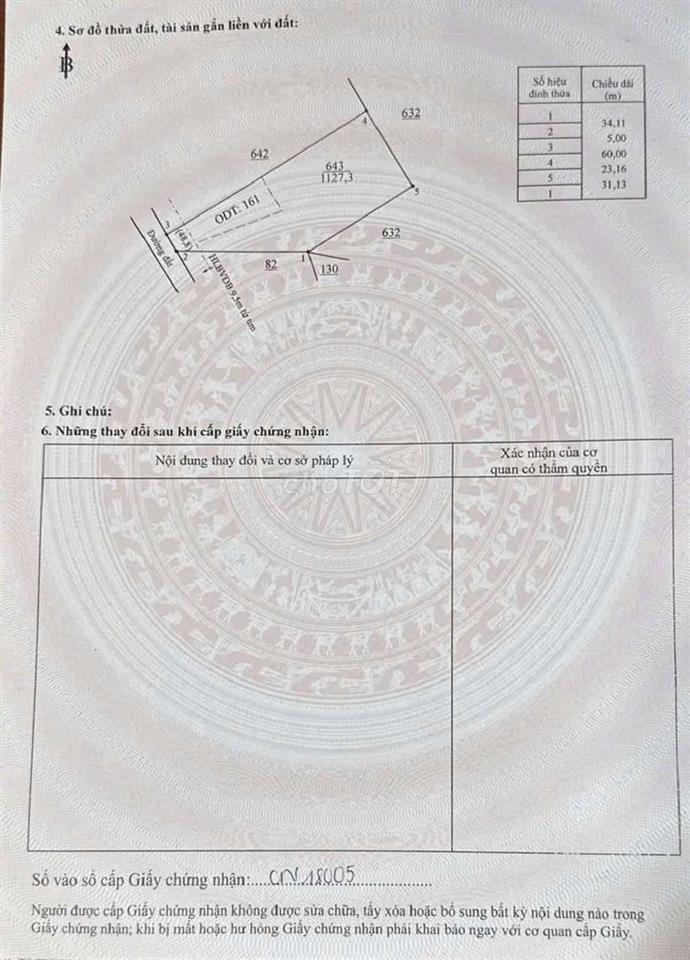 Mình có lô đất vườn hơn 1100m2 sẵn thổ cư giá rẻ chính chủ cần bán