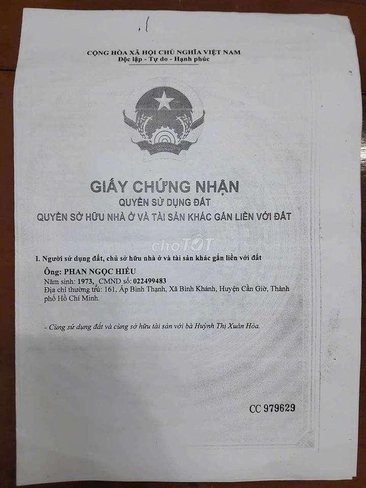 Bán nhà hẻm 123 Trường Lưu