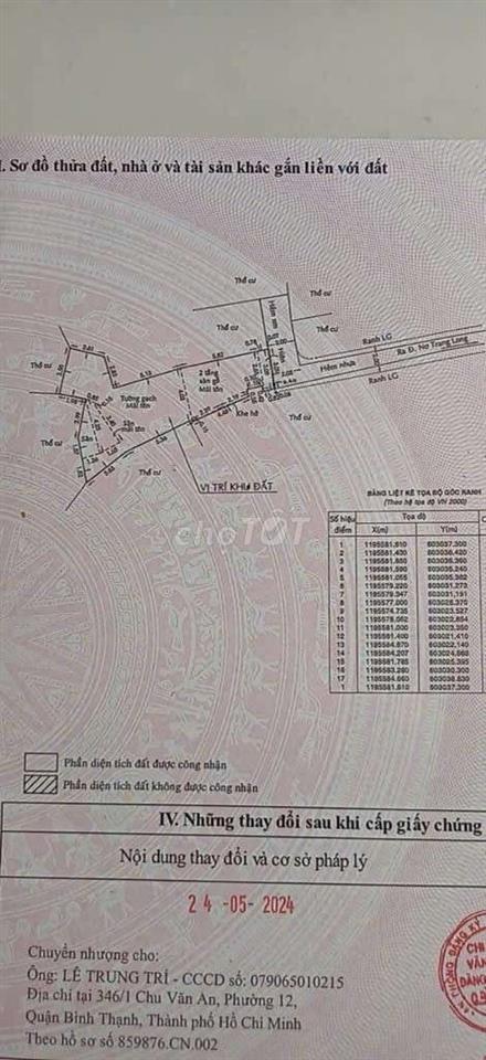 💥 5.3TY _ 73M2 ĐẤT TRỐNG_ XE TẢI ĐỖ CỔNG NGAY NƠ TRANG LONG