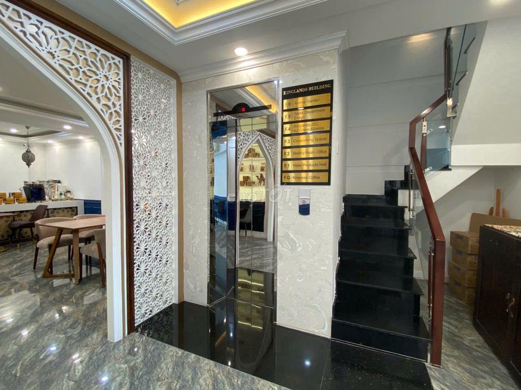 Chính chủ cho thuê MT 185C Lê Quang Định, 5x20m, thang máy